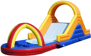 Toboggan Gonflable "aqua - Toboggan (400x300)