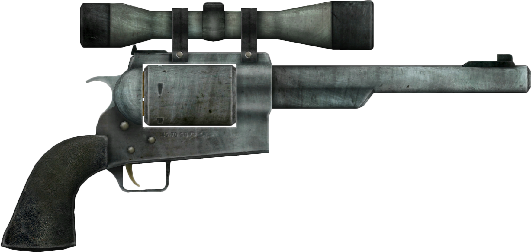 Hunting Revolver - Fallout New Vegas Hunting Revolver (1900x1000)