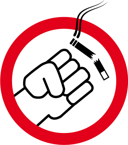 Says No To Smoke Except You Guys Wanna Die Early, Then - Smoking Sign (450x509)