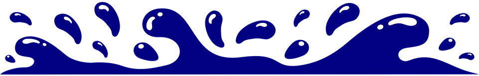 Wave Border Cliparts 13, Buy Clip Art - Clip Art Water Splash (1280x640)