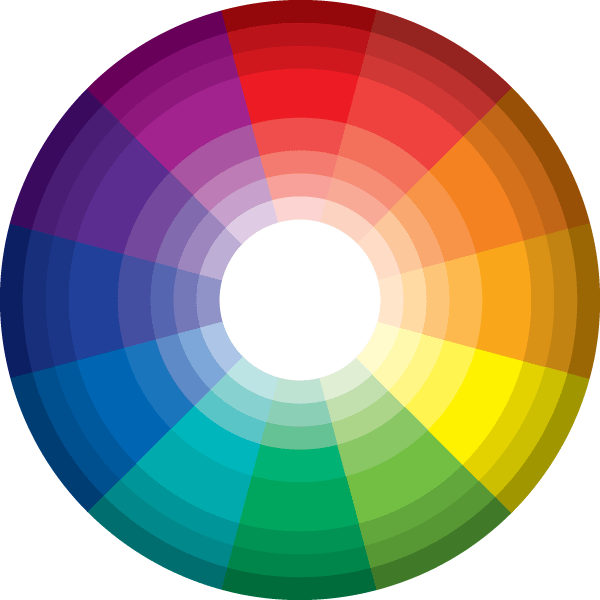 Colouful Clipart Color Pallet - Color Wheel Pro (600x600)