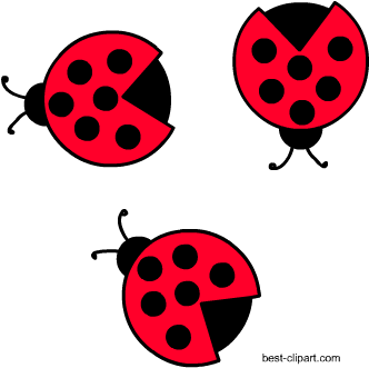 Free Ladybugs Clip Art Png Image - Video Camera Clip Art (350x350)
