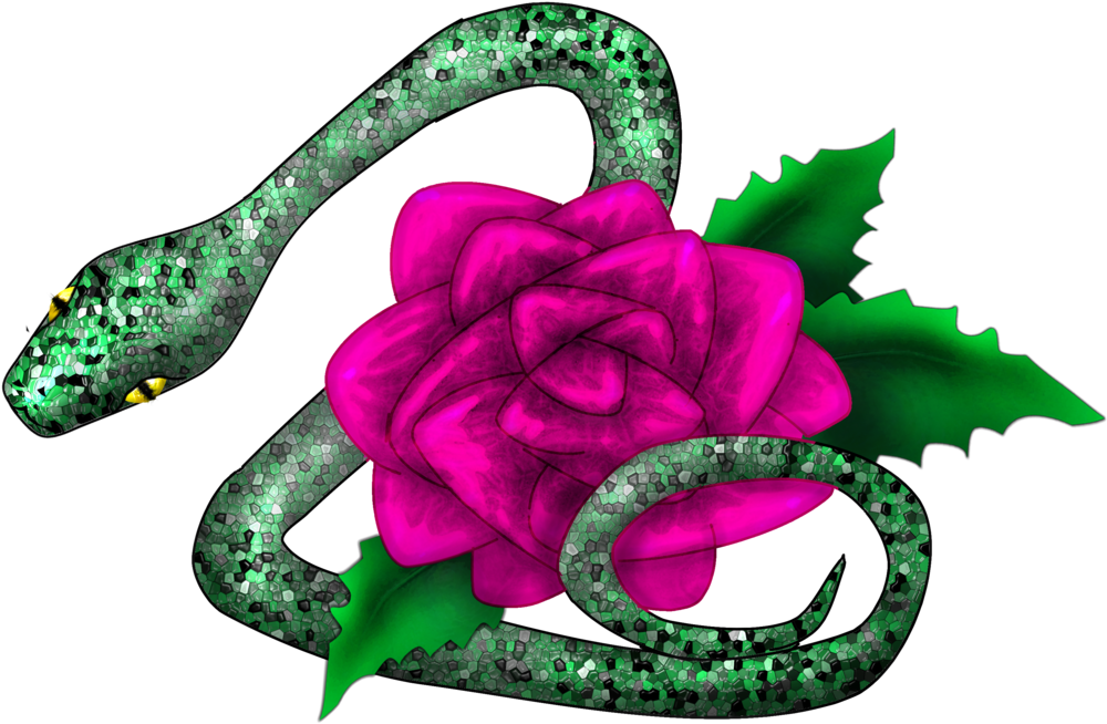The Snake And The Rose By Sybilthorn - Boa (1085x736)