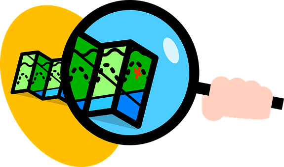 Map Find Search Destination Journey Map Ma - Map (575x340)