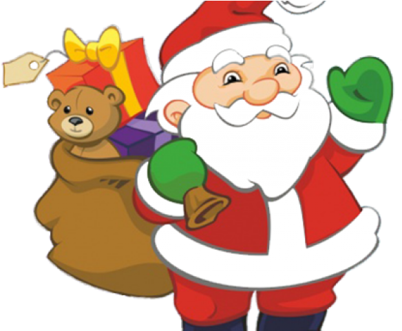 Santa Claus Clipart Basic - Christmas Day Cartoon (640x480)