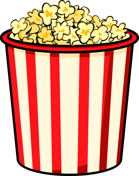 Popcorn Kernel Clipart Free Clipart Images - Popcorn Clipart (474x600)