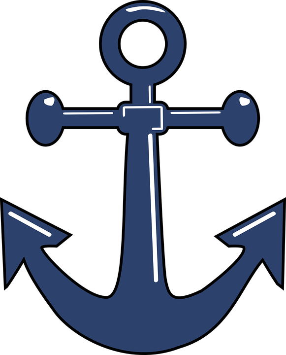 Anchor Clipart Maritime - Anchor Clipart (581x720)