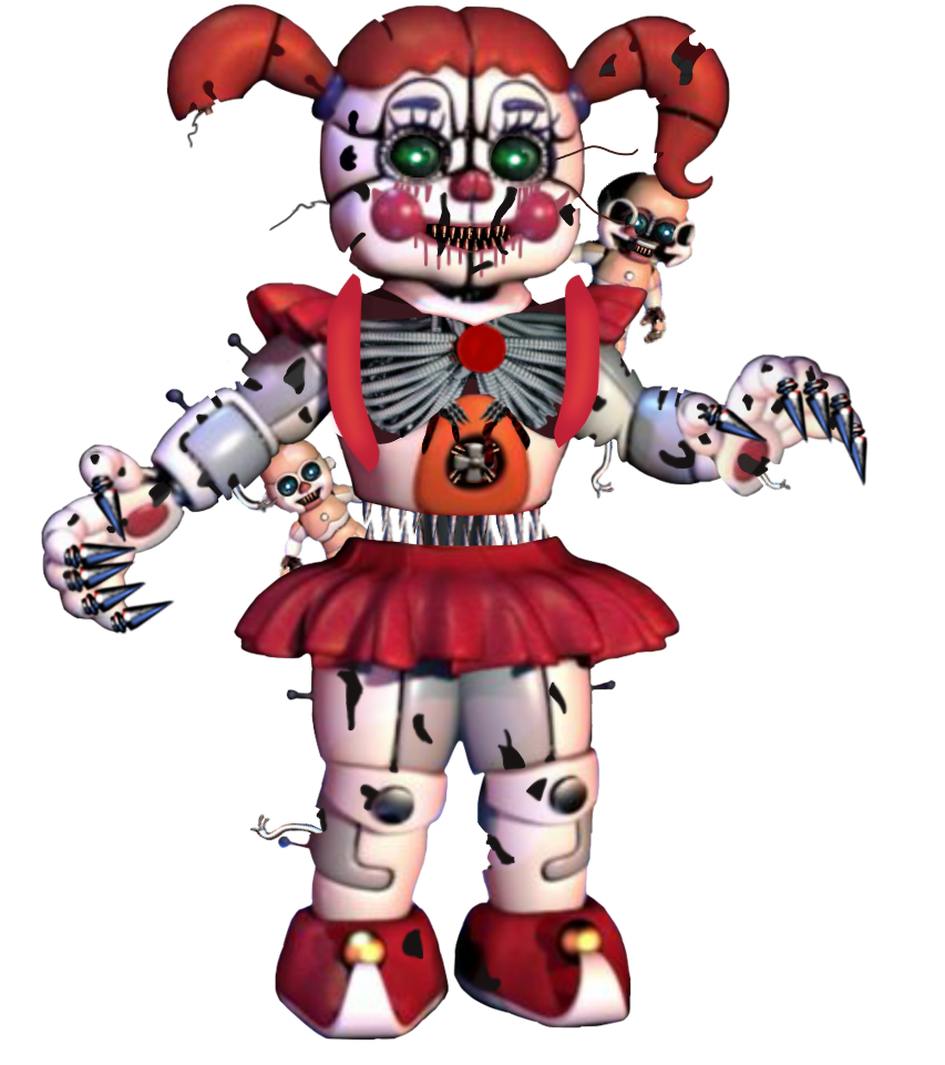 Nightmare Circus - Five Nights At Freddy's Circus Baby (1000x1000)