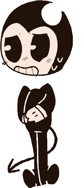 Bendy F2u By 101salmon101 - Cartoon (377x664)