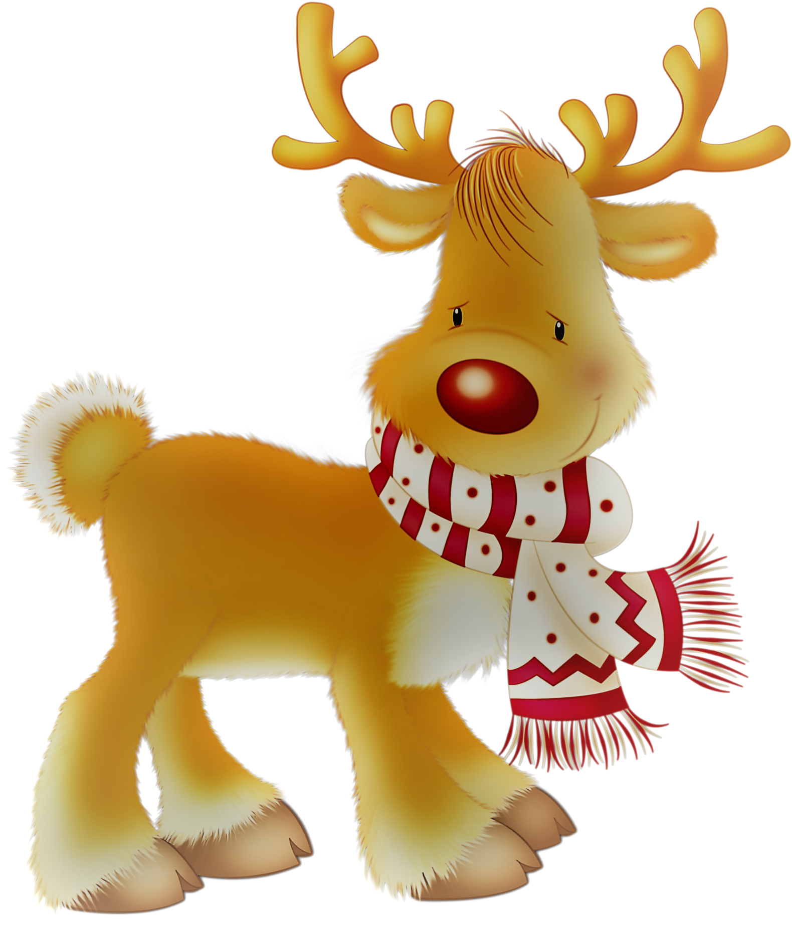 Free Rudolph Clipart - Clip Art (1618x1920)