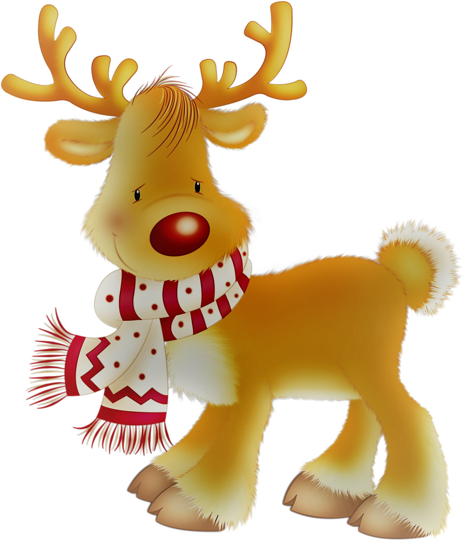 Free Rudolph Clipart - Clip Art (1617x1920)