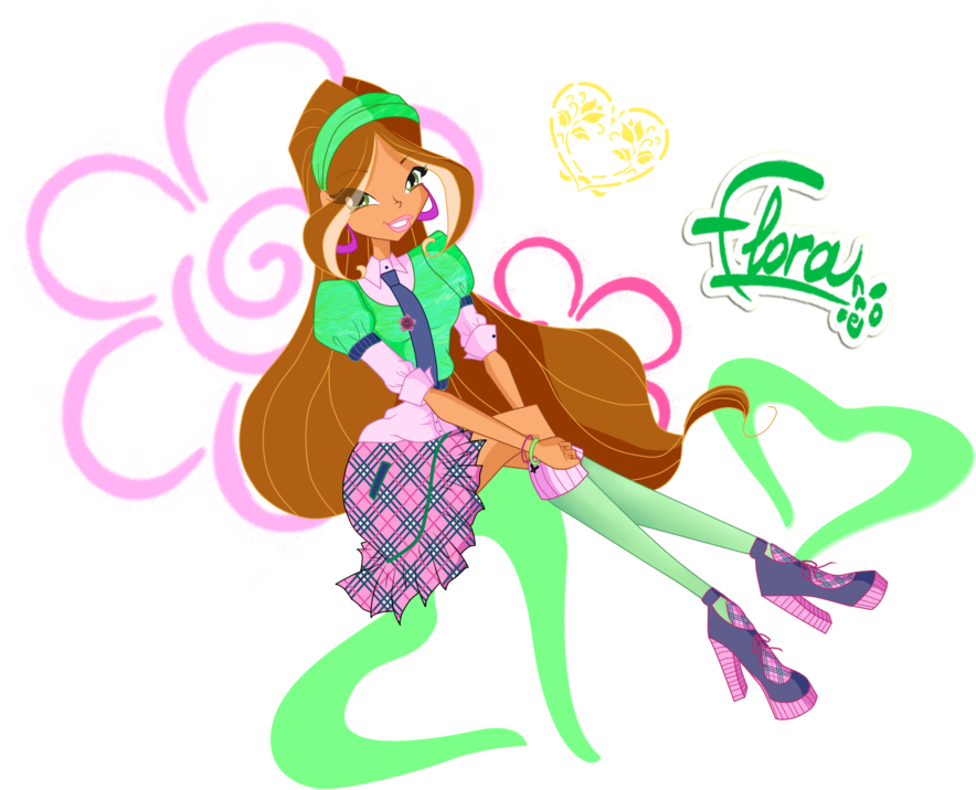 Flora Season 7 By Lora777 Rudolph The Movie Clipart - Illustration (1103x724)