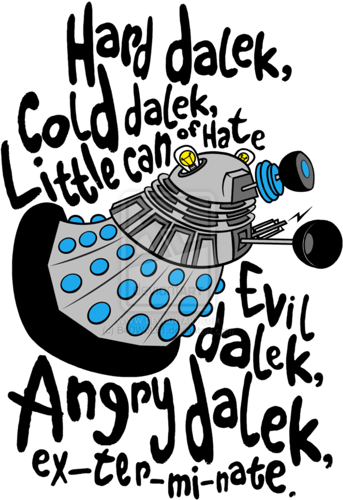 Soft Kitty Dalek Version - Dr Who Cold Dalek Iphone 7 Plus Phone Case (774x1032)