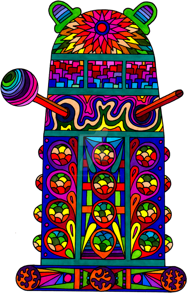 L5 Dalek By Abstractendeavours - L5 Dalek By Abstractendeavours (712x1122)