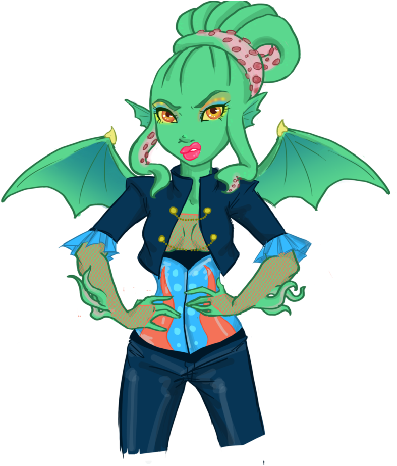 Cthylla Sketch By Kalopsiacreation - Cthylla (800x1000)