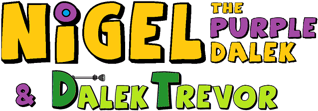 This Is The Home Of Nigel, The Purple Dalek - Dalek (900x247)