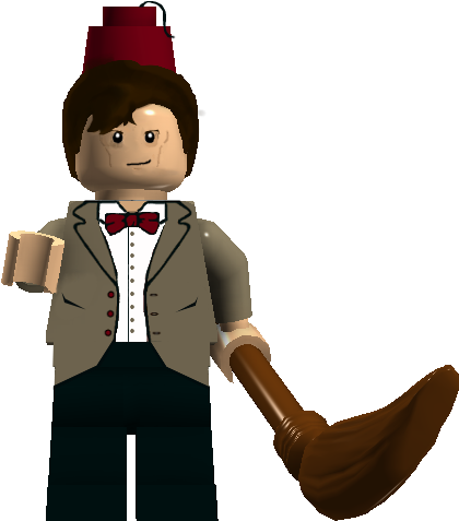 Dalek Commando, 11th Doctor - Lego Custom 11th Doctor (424x493)