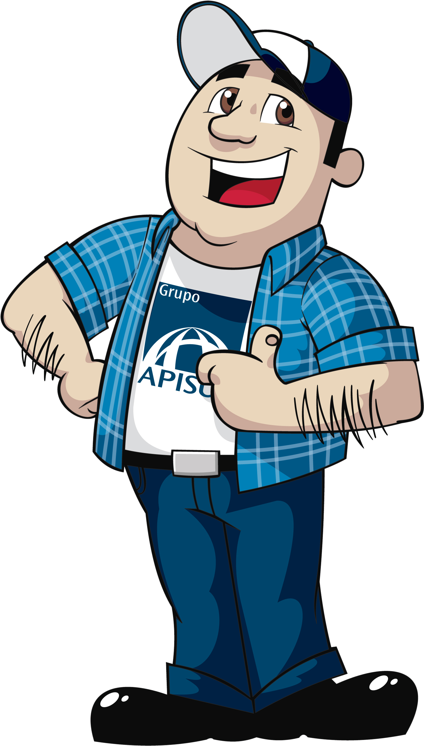 Boy Mascot Character Clip Art - Cartoon (2288x2955)