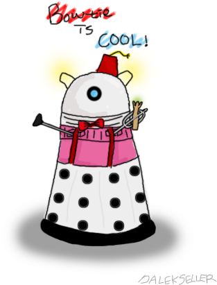 Bowtie Is Cool Mattdalek Cool - Cartoon (351x430)