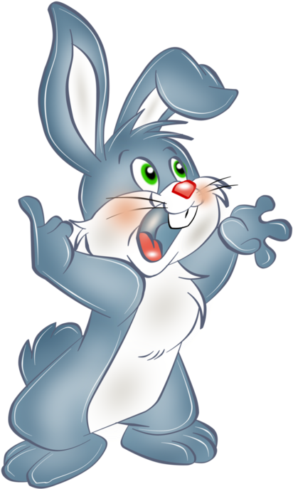 Pin By Nadejda Dimitrova One On За Децата 3/for Children - Red Bunny Cartoon (430x699)