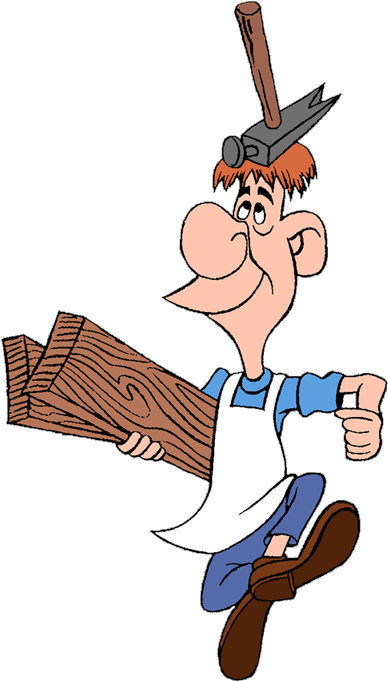 Walrus Clipart Carpenter - Alice In Wonderland Carpenter (400x697)