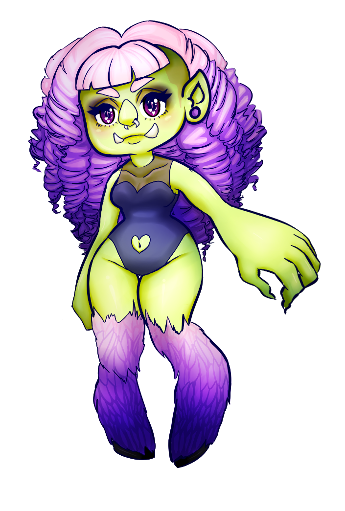 Orc Rogue Sketch Card By Obhan On Deviantart - Cartoon (790x1109)