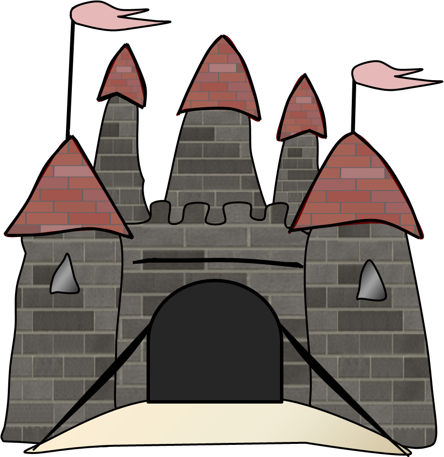 Castle Clip Art - Castle Clip Art (915x941)