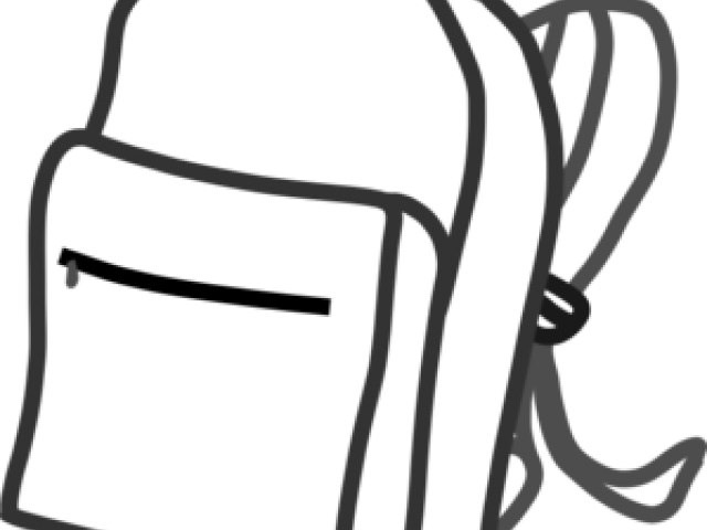 Bag Clipart Book Bag - Clipart Tas Sekolah (640x480)