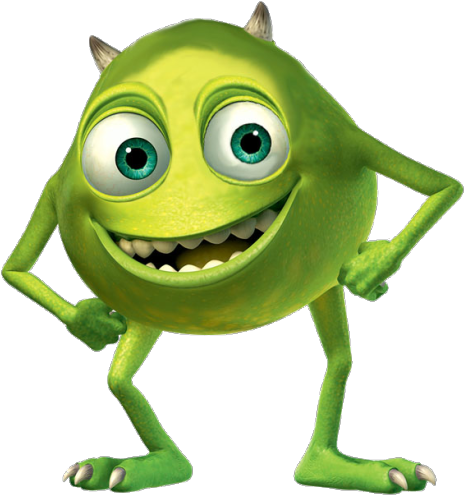 Clipart Money Png - Mike Wazowski With Two Eyes (500x510)