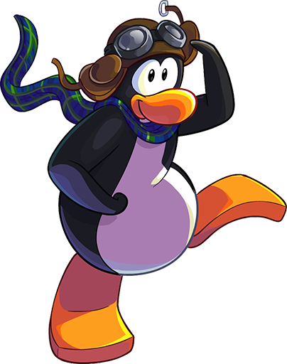 Sled Racer Start Penguin Black - Cartoon (404x512)