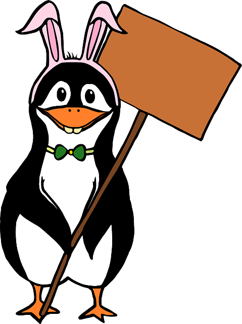 Animal Penguin, Costume, Bunny, Tux, Rabbit, Easter, - Conejo Con Un Pinguino (479x640)