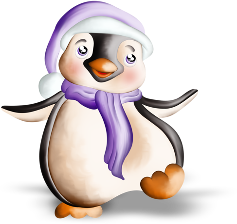 Penguin Cartoon Bird Clip Art Images Are Free To Use - Penguin Art Transparent Background (500x474)