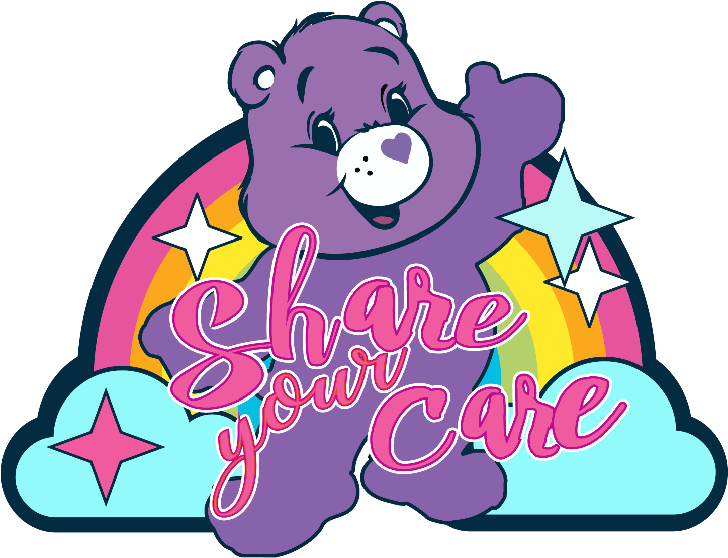 Care Bears Share Your Care Patch - Care Bears Share Your Care Patch (1500x1500)