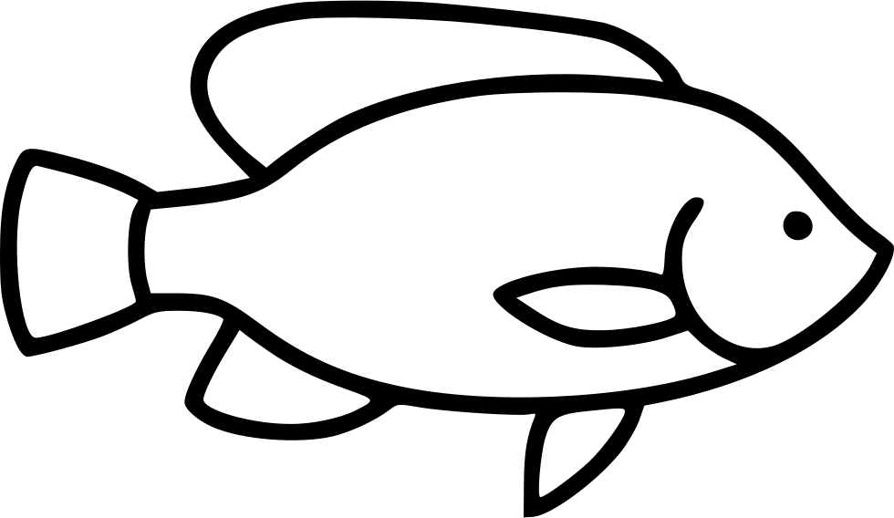 Tilapia Svg Png Icon Free Download - Tilapia Icon Png (980x568)