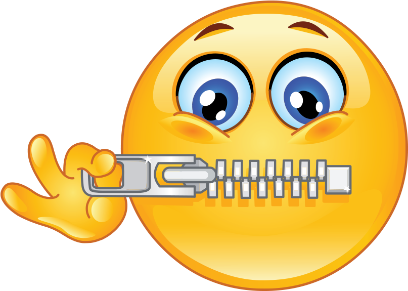Emoticon Emoji Smiley Mouth Clip Art - Emoticon Boca Cerrada (843x843)