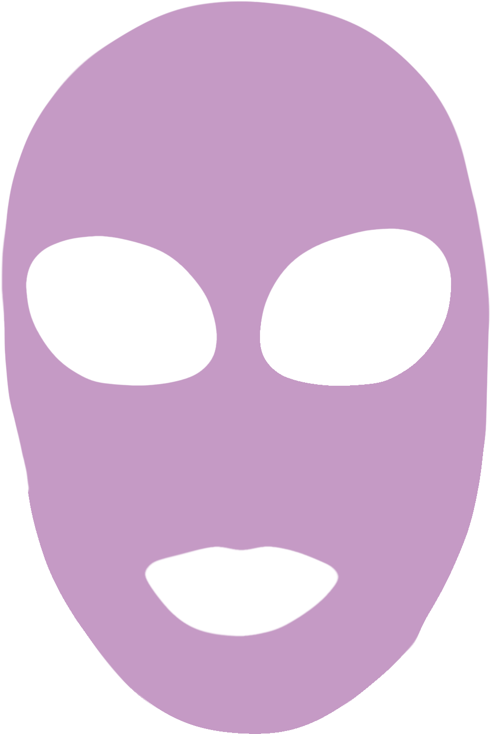 Highlight The Center Of The Forehead And Chin To Illuminate - Mask (2160x1960)