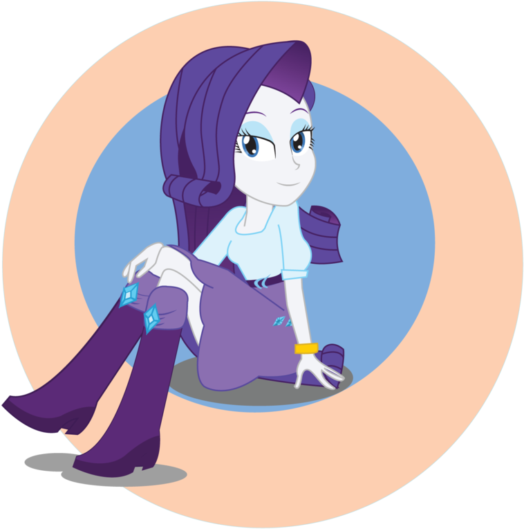 Rarity's Comfy Chair By Eninejcompany - Cartoon (962x831)