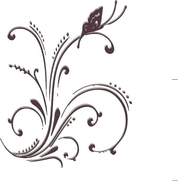 How To Set Use Scroll Butterfly Svg Vector - Believe In Pink Recipe Book Keepsake: Blank Recipe (588x597)