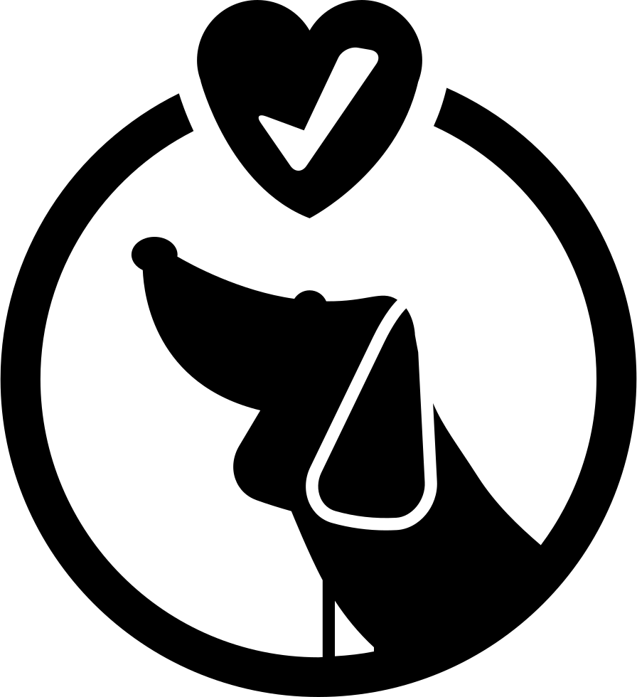 Png File - Pet Symbol (896x980)