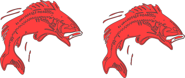 Jumping Bass Silhouette (600x255)