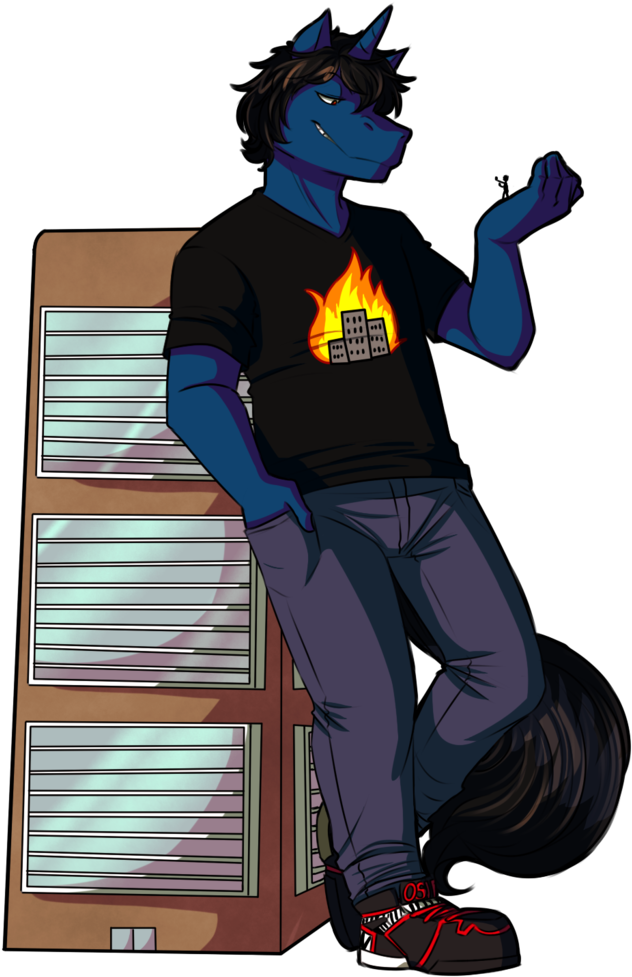 Volcanicfires, Building, Clothes, Commission, Macro, - Cartoon (731x1024)