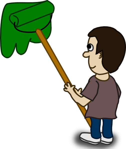 House Painting Clipart - Painter Clip Art (504x596)