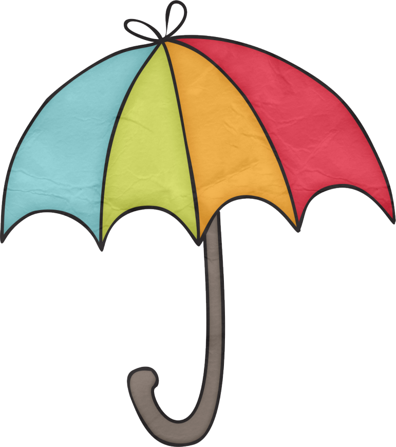 Rainy Day Clip Art Download - Paraguas Clipart (771x870)