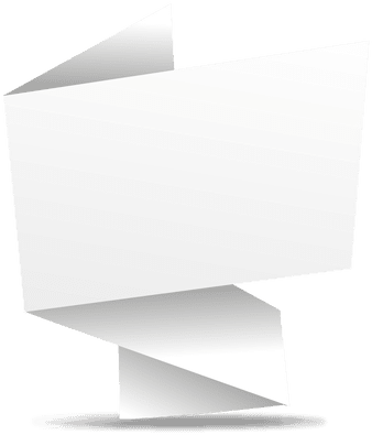 Transparent Folded Banner Download - Folded Banner Transparent Background (512x512)