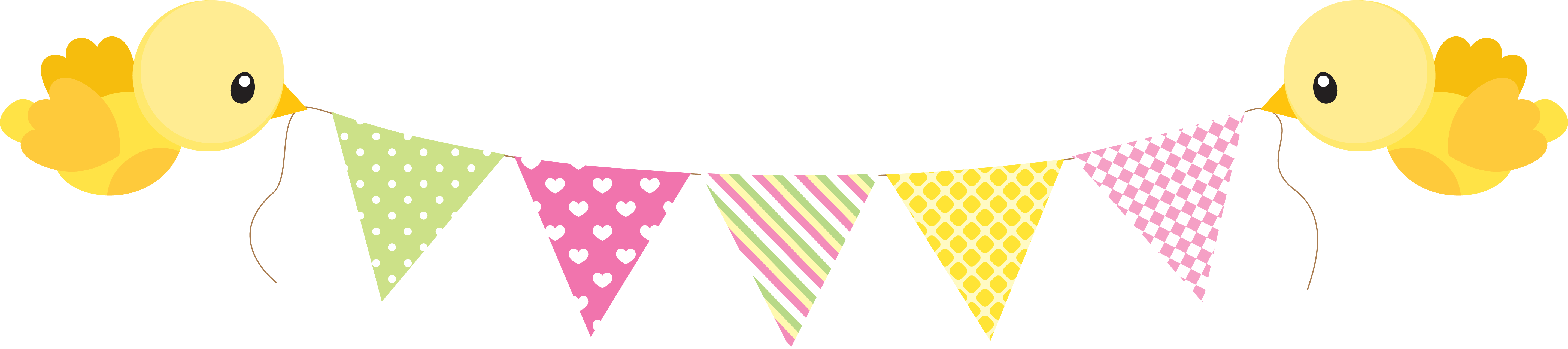Bird Clipart, Teddy Bears Picnic, Air Balloon, Banners, - Underpants (5755x1282)
