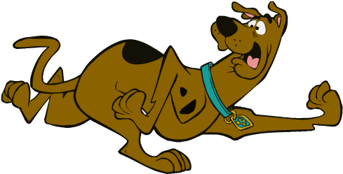 If Your Dog Eats A Lot, Even After His Countless Meals - Scooby Doo No Background (500x272)