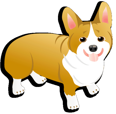 Welsh Corgi Graphics And Animated Gifs - Pembroke Welsh Corgi (465x461)