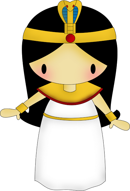 Pessoas Do Mundo - Egyptian Clipart (435x640)