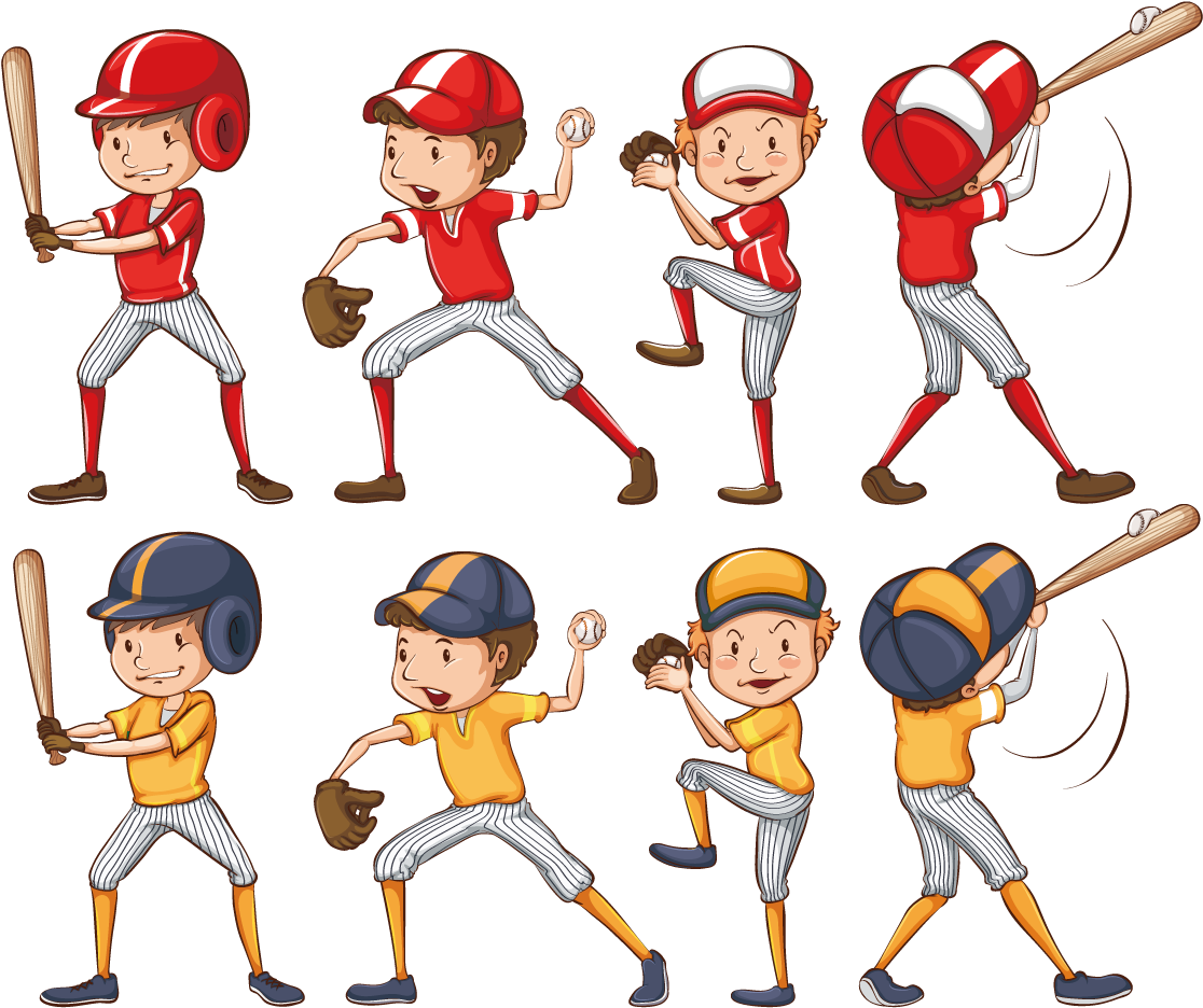 Baseball Royalty-free Stock Photography Illustration - Posiciones Del Beisbol En Dibujo (1200x1200)