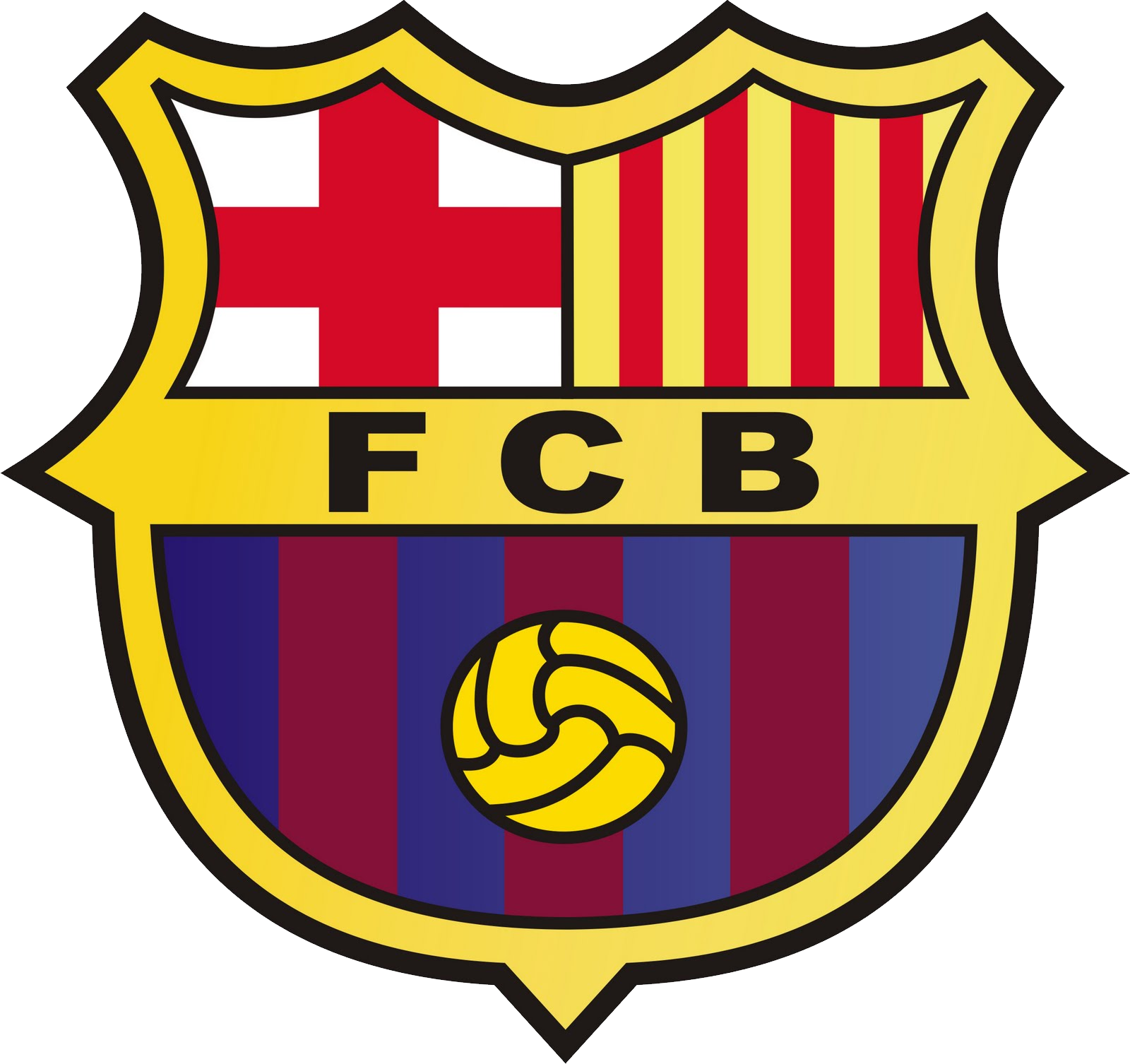 Fc Barcelona Png Logo - Barcelona Football Logo Png (1600x1506)